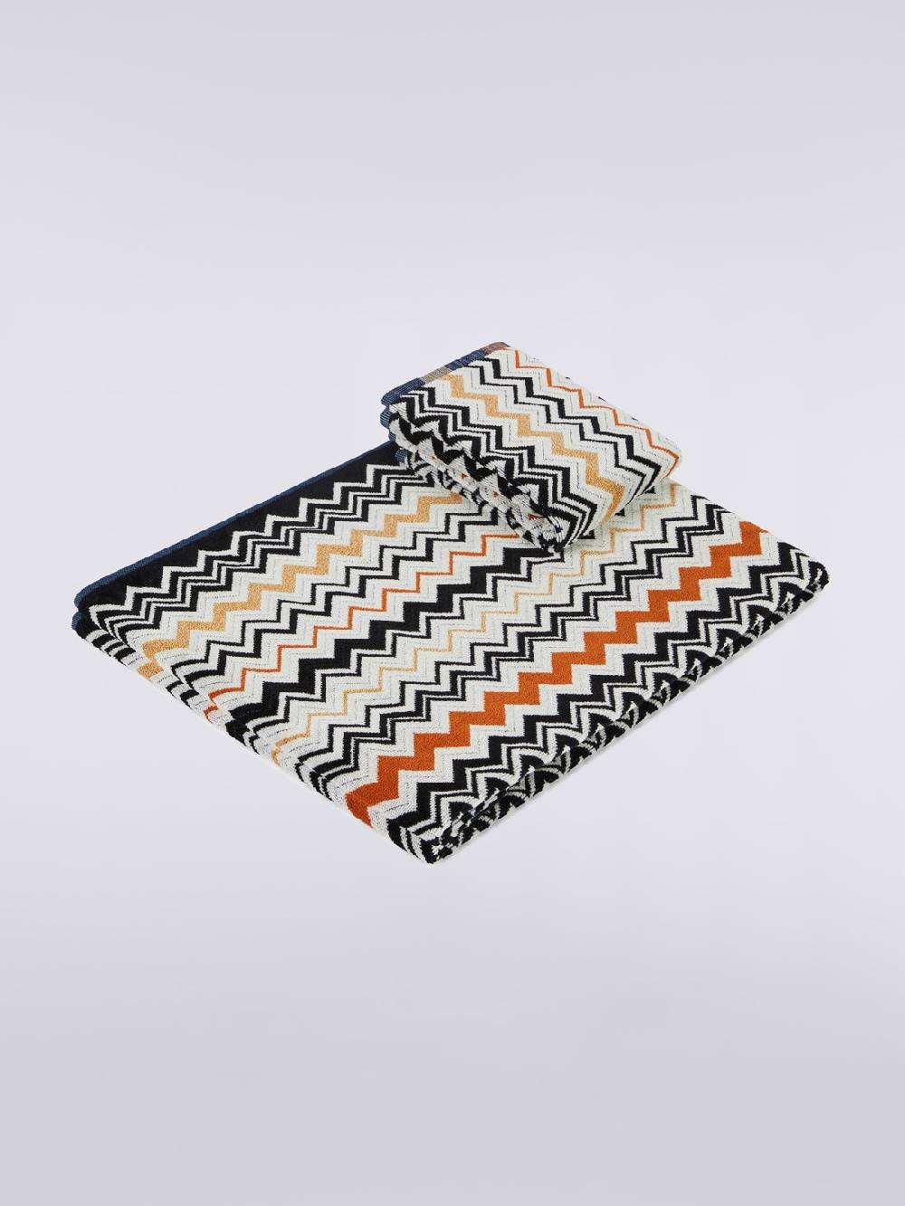 Missoni Set 2 pezzi di asciugamani da bagno Bernard in spugna di cotone chevron Vendite Flash