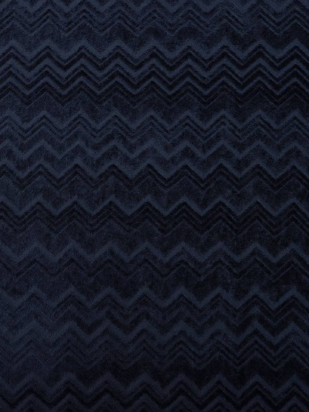 Missoni Telo da bagno 150x100 cm Chalk in spugna di cotone zig zag Moda