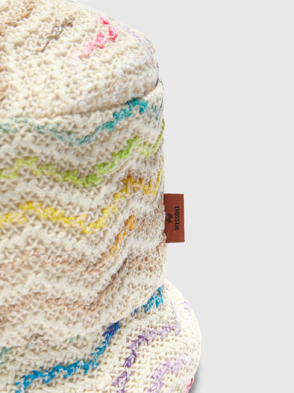 Missoni Bucket hat in maglia di misto cotone chevron Soddisfazione Garantita
