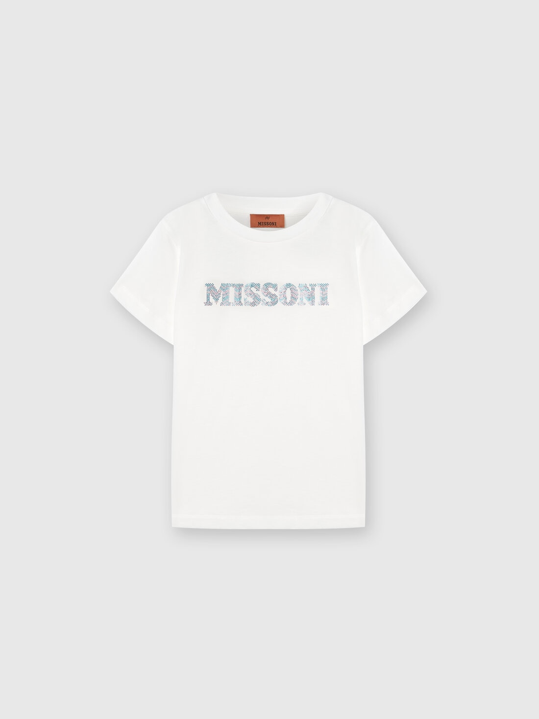 Missoni T-shirt in jersey di cotone logata Qualità Garantita