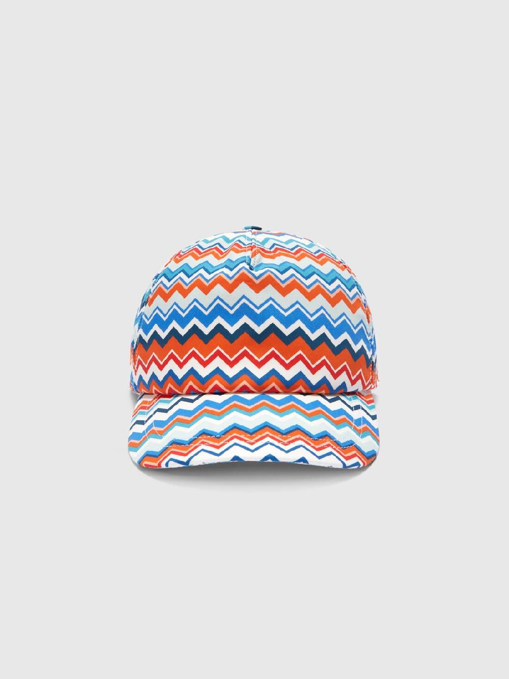 Missoni Cappello con visiera in cotone zig zag Promozione Limitata