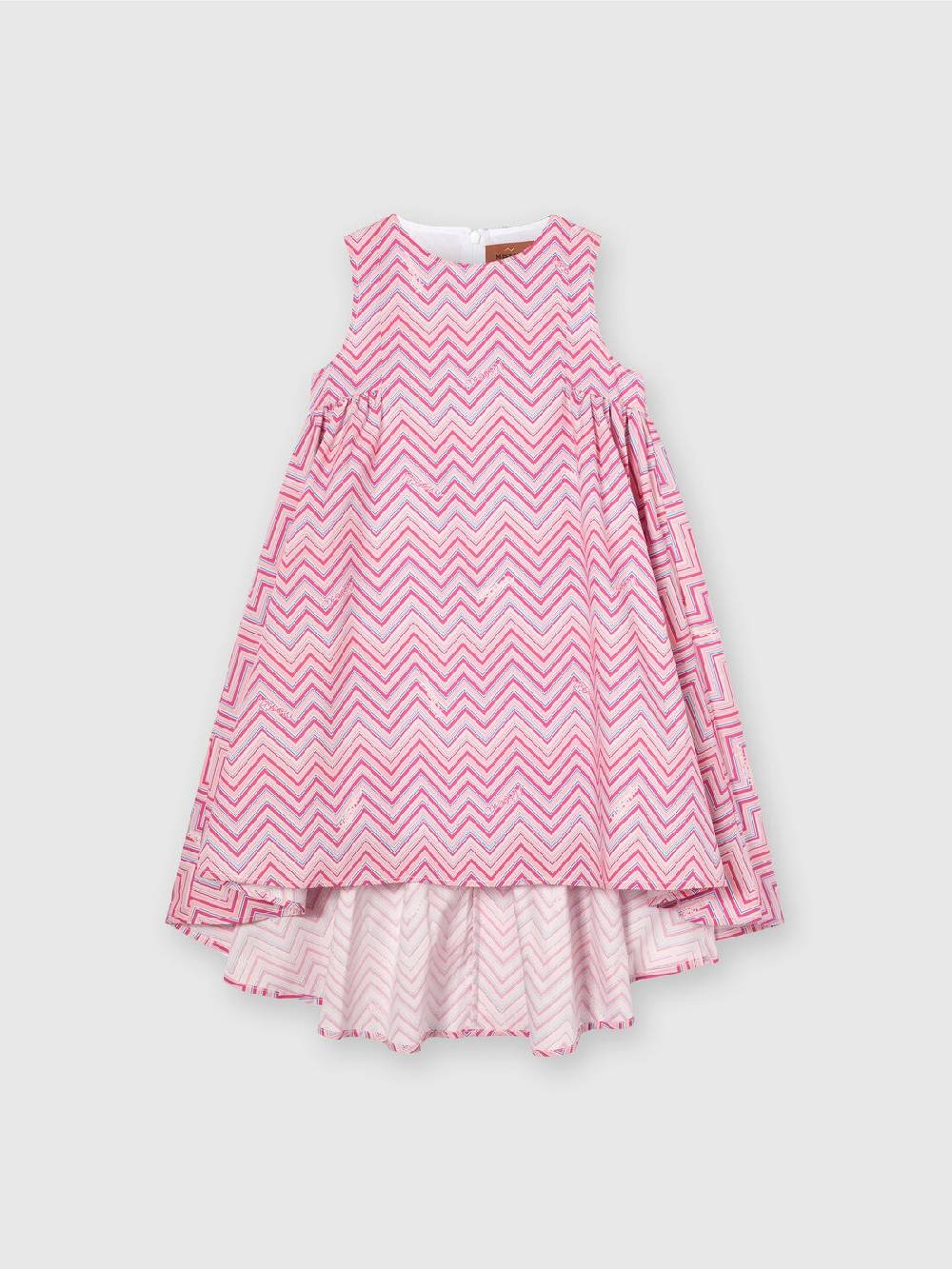 Missoni Abito in cotone con stampa zig zag Prezzo Ridotto