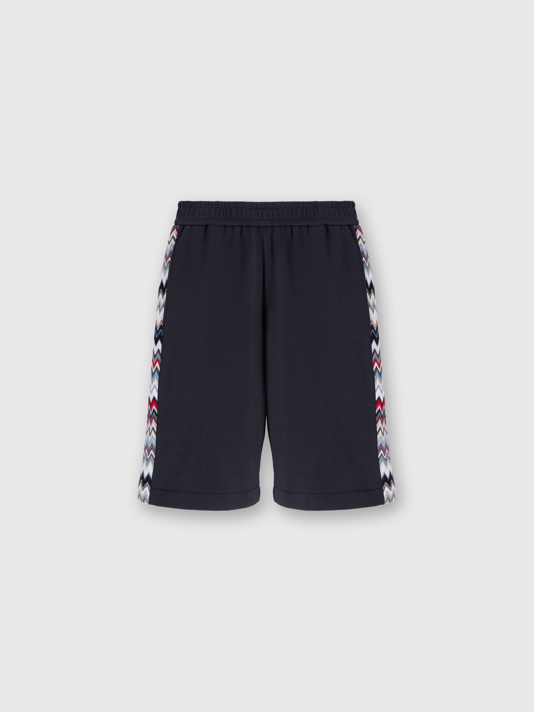 Missoni Shorts in cotone con inserti chevron Sconto
