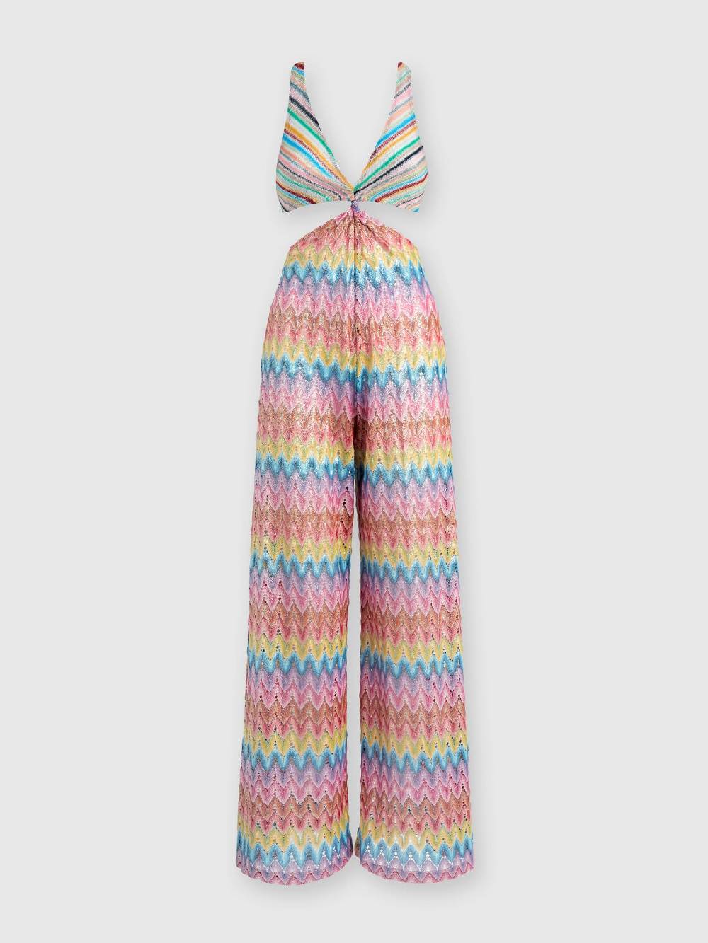 Missoni Tuta patchwork in misto cotone con dettagli cut out In Linea