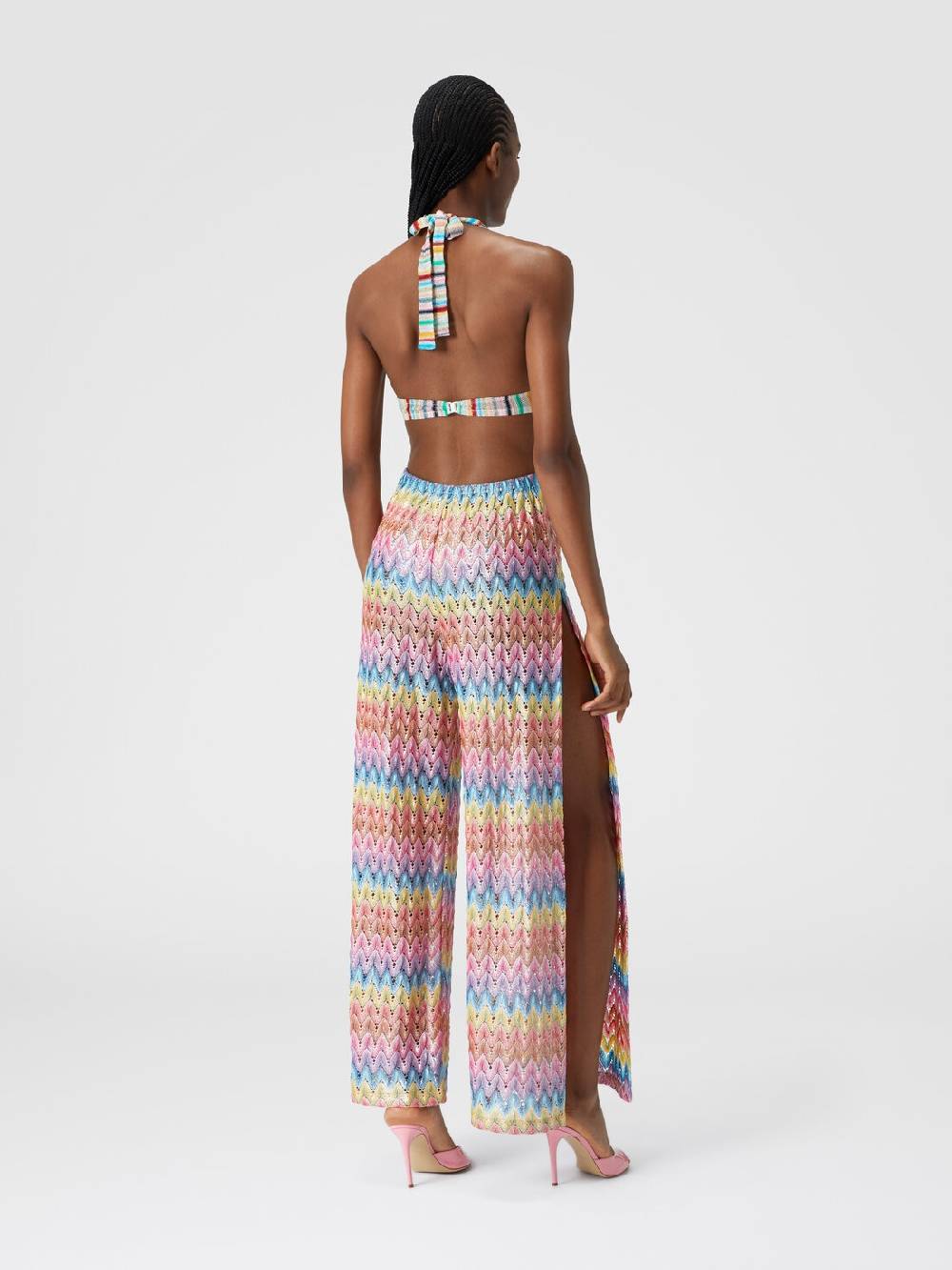 Missoni Tuta patchwork in misto cotone con dettagli cut out In Linea