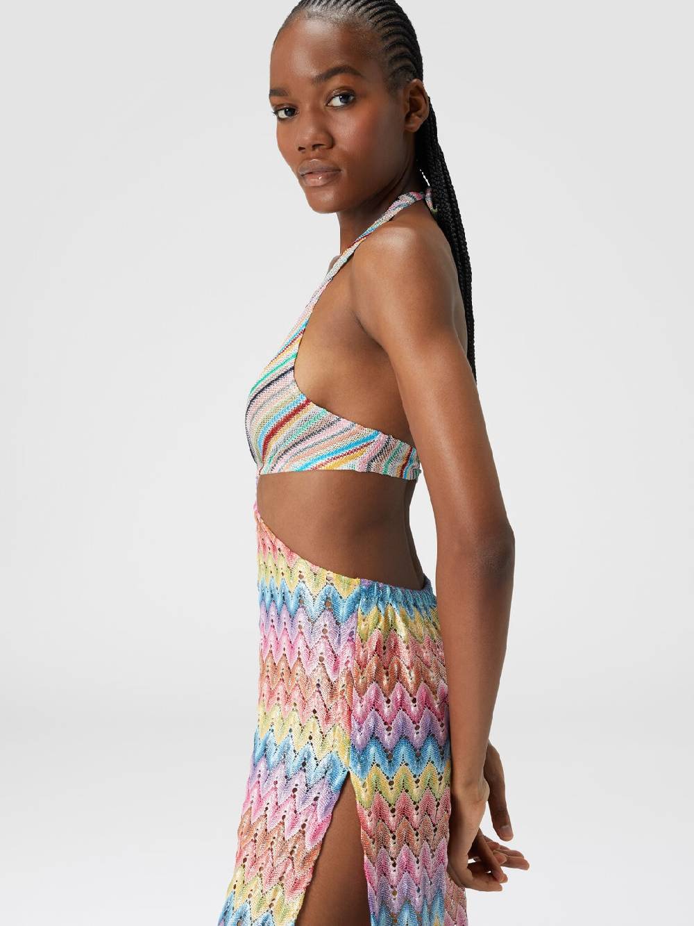 Missoni Tuta patchwork in misto cotone con dettagli cut out In Linea