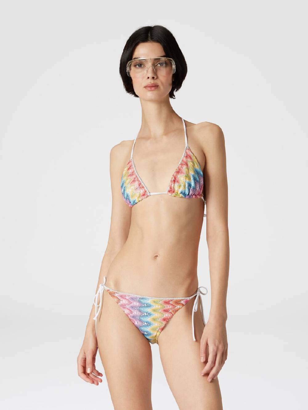 Missoni Bikini in pizzo di misto cotone spalmato Qualità