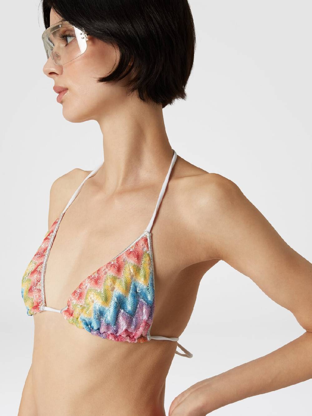 Missoni Bikini in pizzo di misto cotone spalmato Qualità