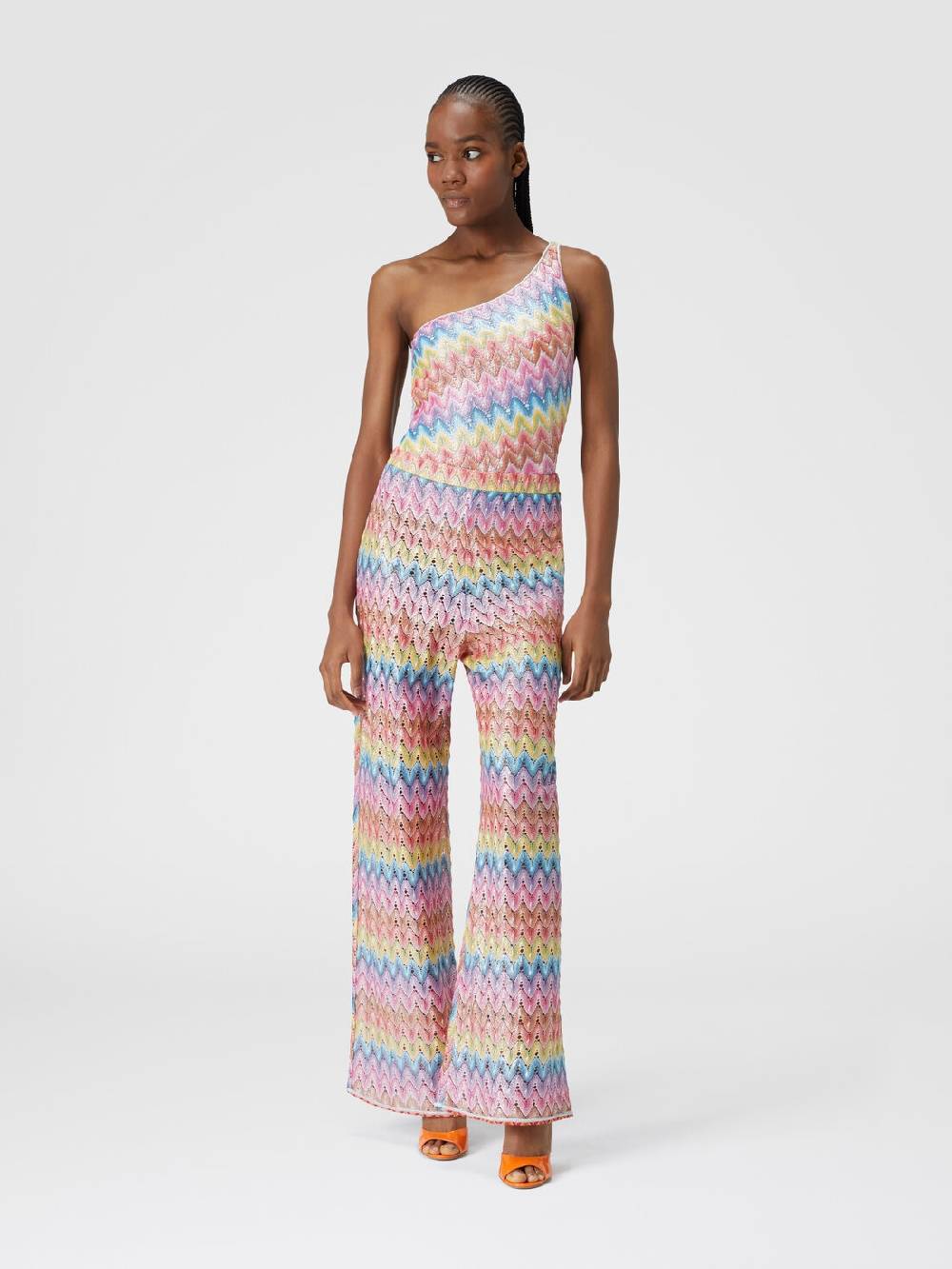 Missoni Pantaloni in pizzo di misto cotone spalmato Spedizione Gratuita