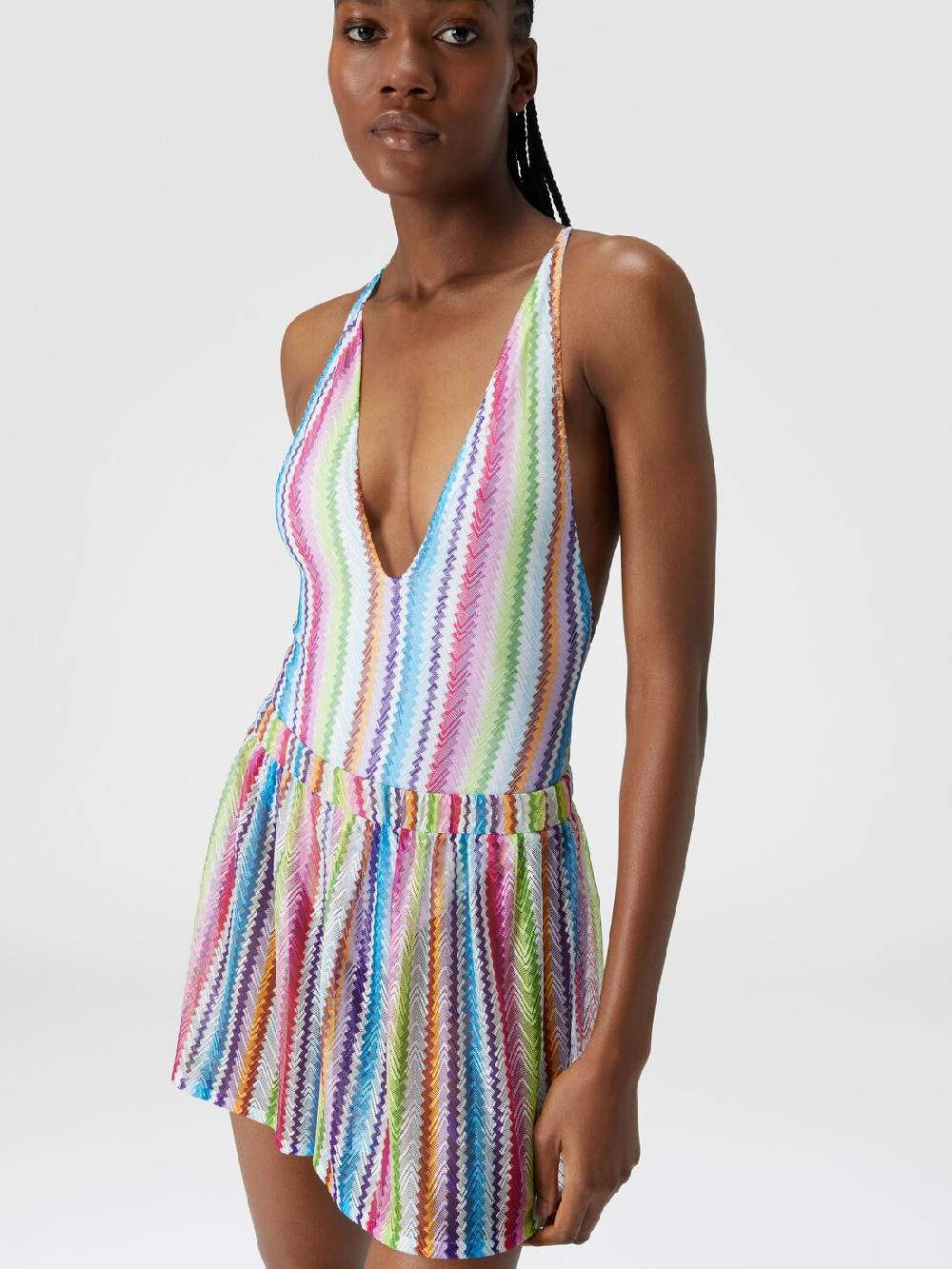 Missoni Shorts copricostume stampa zig zag Soddisfazione Garantita