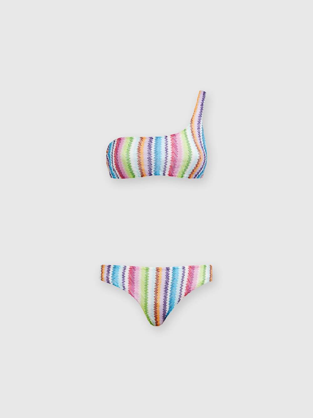 Missoni Bikini monospalla stampa zig zag Acquista Ora