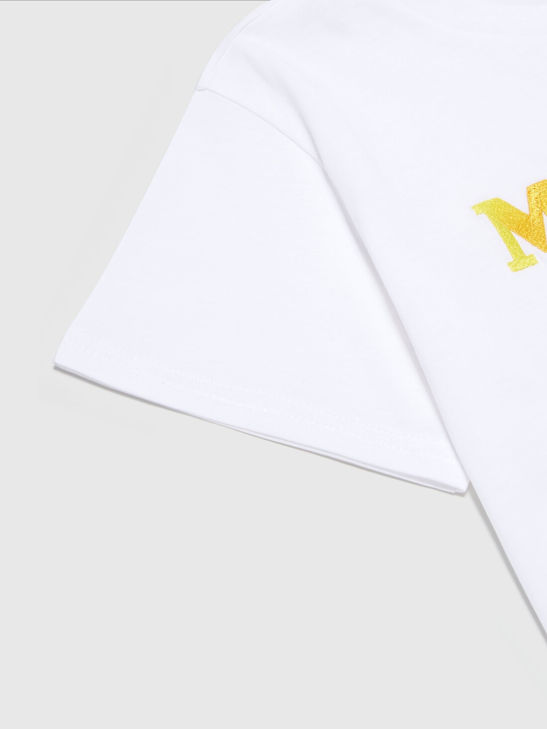 Missoni T-shirt in jersey di cotone con scritta logo Promozione Limitata