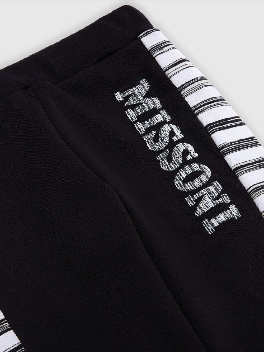 Missoni Joggers in cotone con inserti fiammati Convenienza