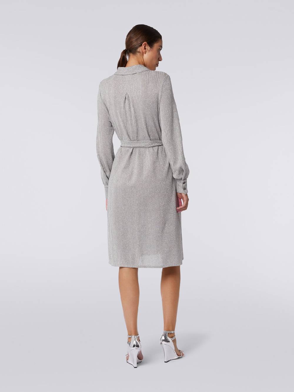 Missoni Abito in cotone e viscosa lamé Vendita Calda