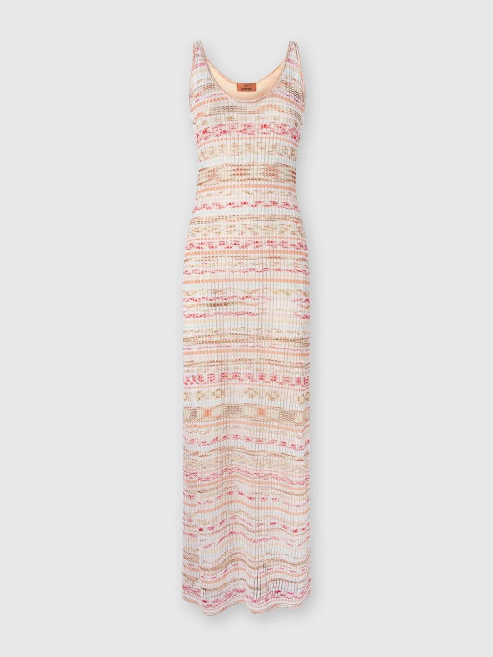 Missoni Abito lungo a costine in viscosa fiammata Saldi Di Fabbrica
