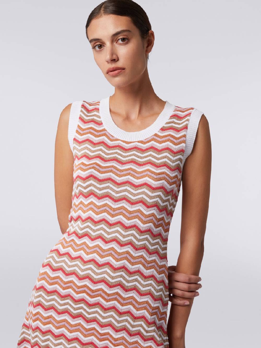 Missoni Abito senza maniche in maglia zig zag I Più Venduti