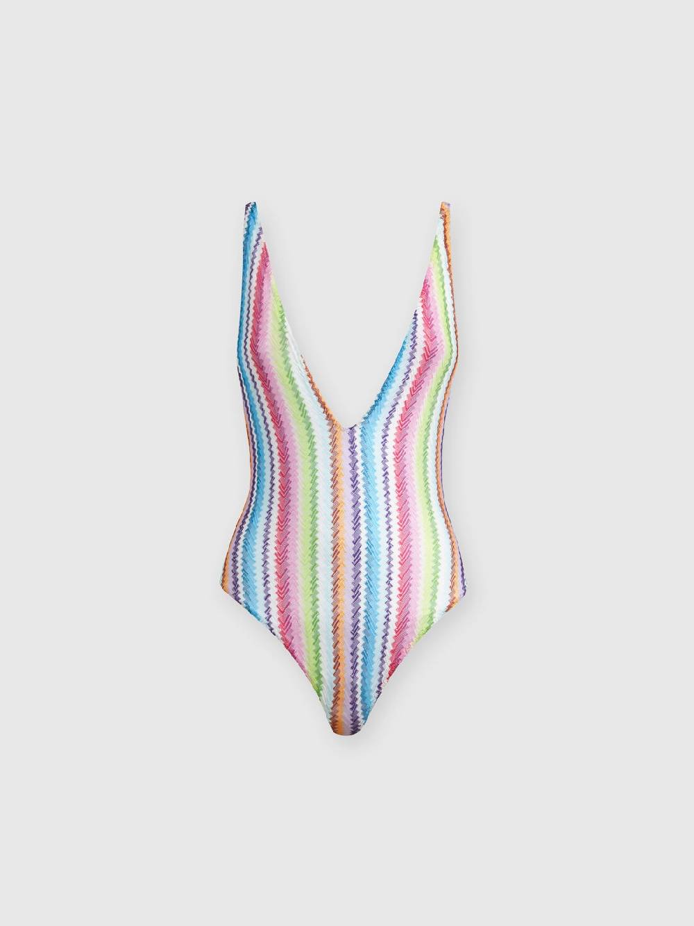 Missoni Costume intero stampa zig zag con scollatura a V Negozio