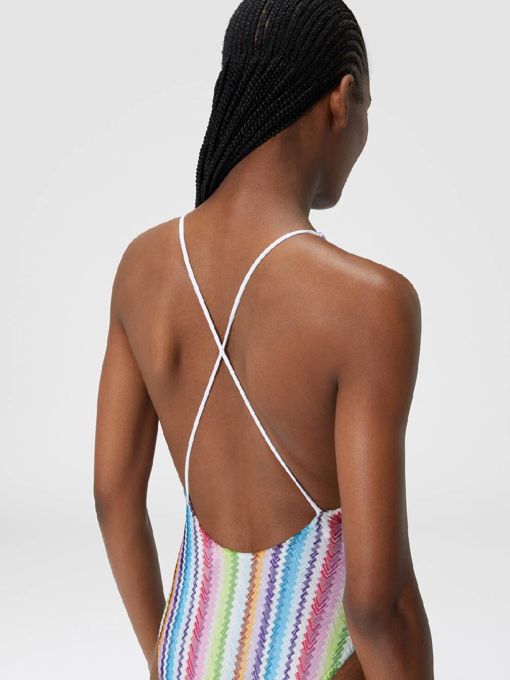 Missoni Costume intero stampa zig zag con scollatura a V Negozio