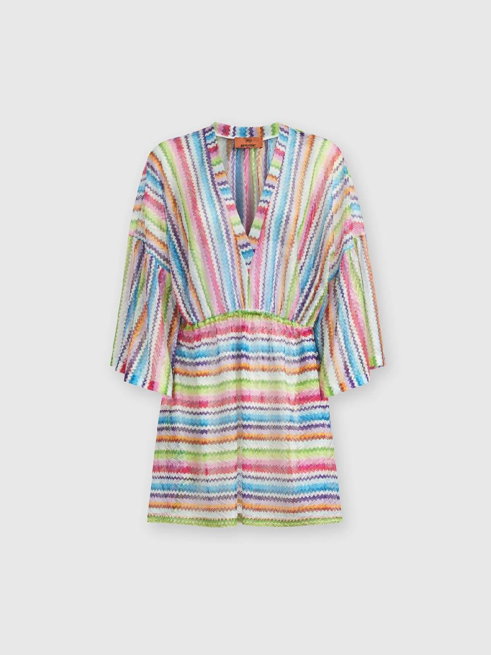 Missoni Caftano copricostume corto stampa zig zag Moda