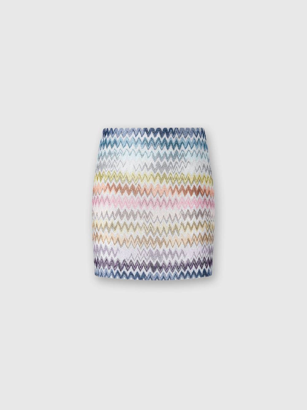 Missoni Minigonna in misto viscosa zig zag lamé In Linea
