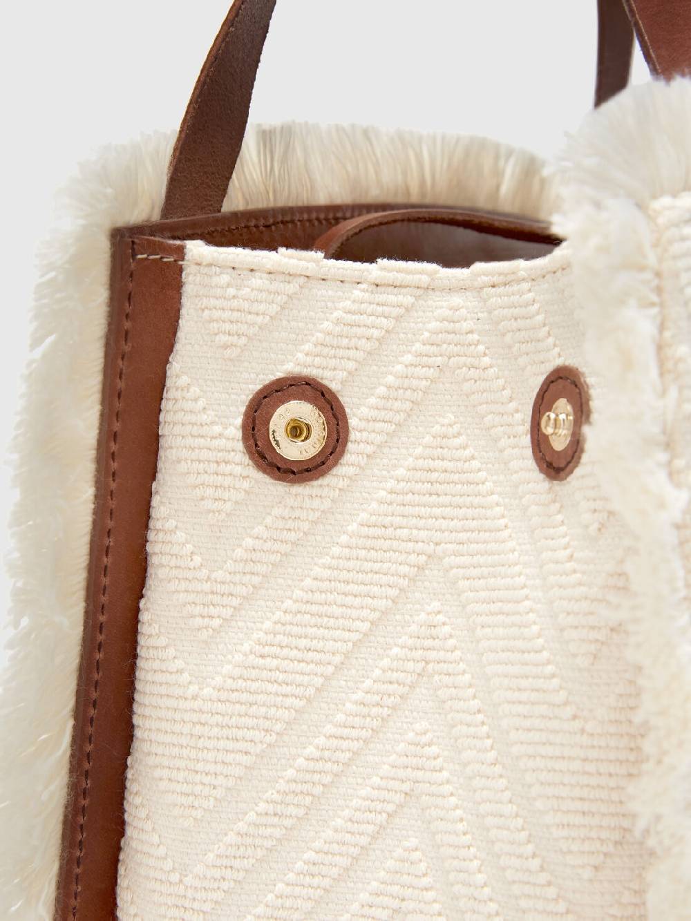 Missoni Tote bag in misto cotone chevron Promozione Limitata