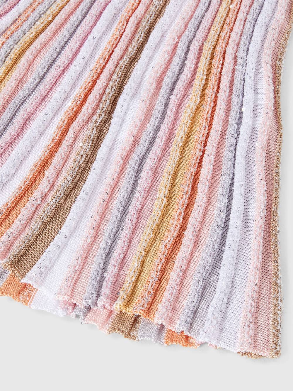Missoni Abito a maniche corte in maglia di viscosa plissée Affare Del Giorno