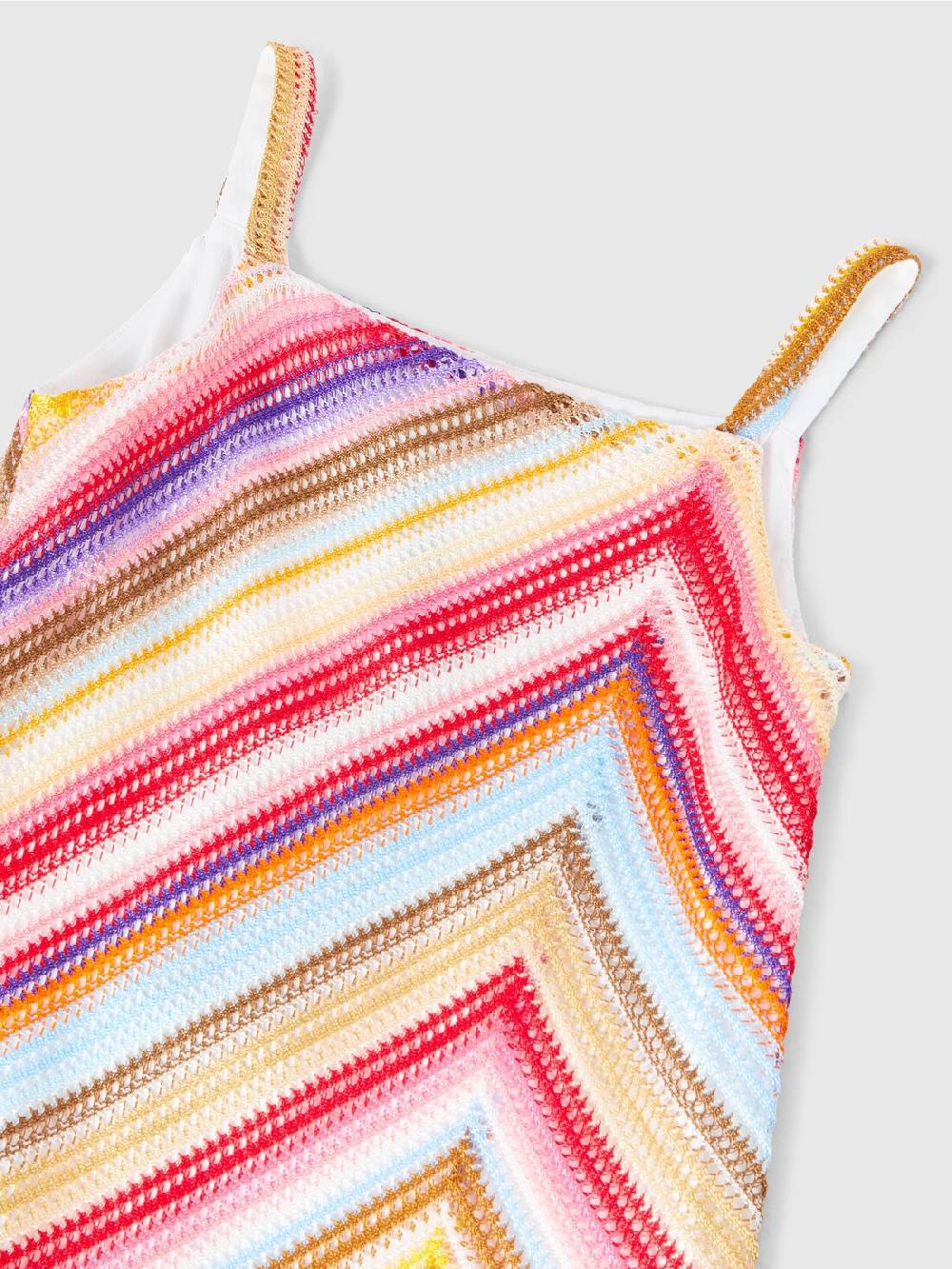 Missoni Abito in maglia di viscosa con spalline Economico