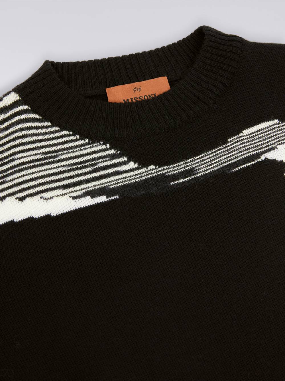 Missoni Maglia girocollo in pura lana vergine Online