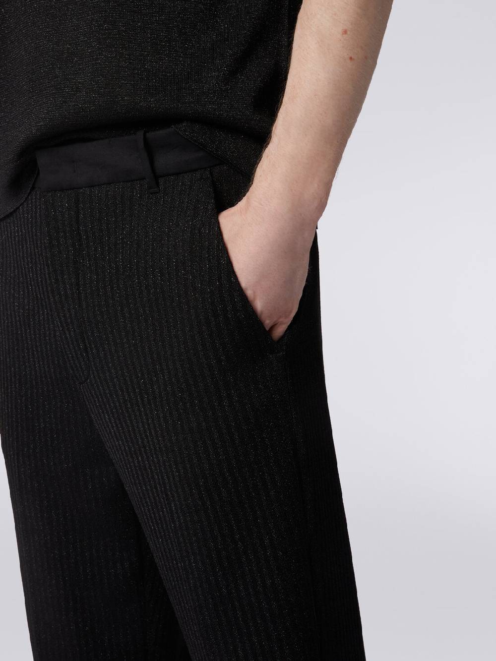 Missoni Pantaloni chino in viscosa con lurex Vendite Flash