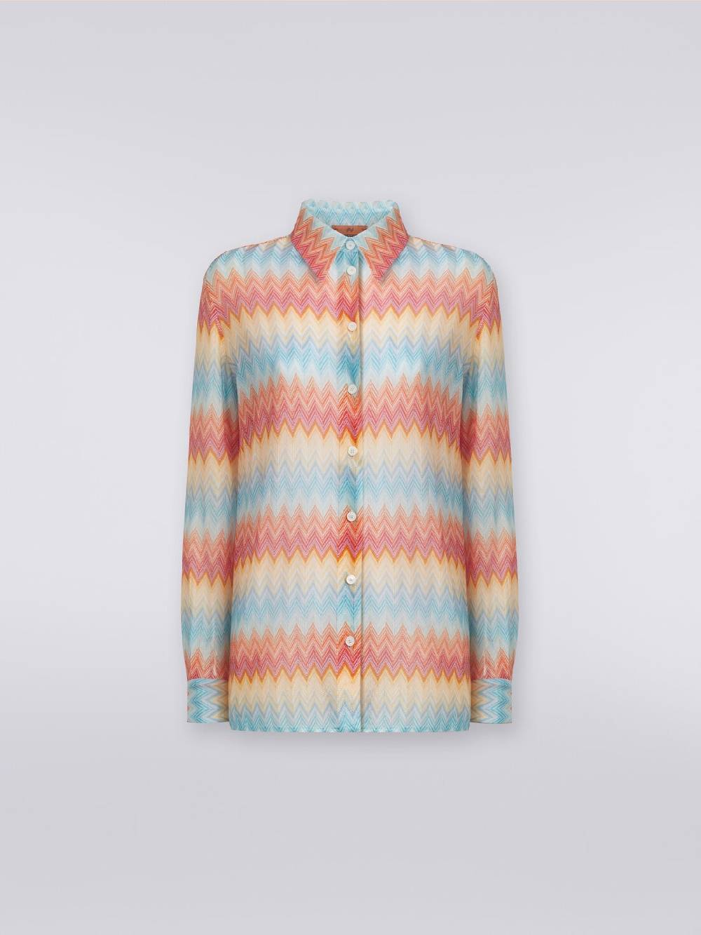 Missoni Camicia in maglia di viscosa chevron Qualità Garantita