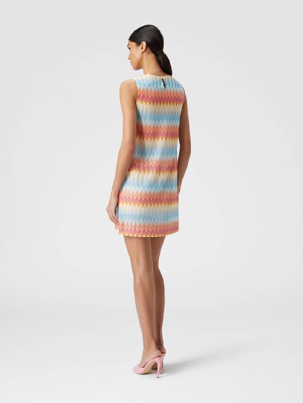 Missoni Abito in viscosa zig zag Promozione Limitata