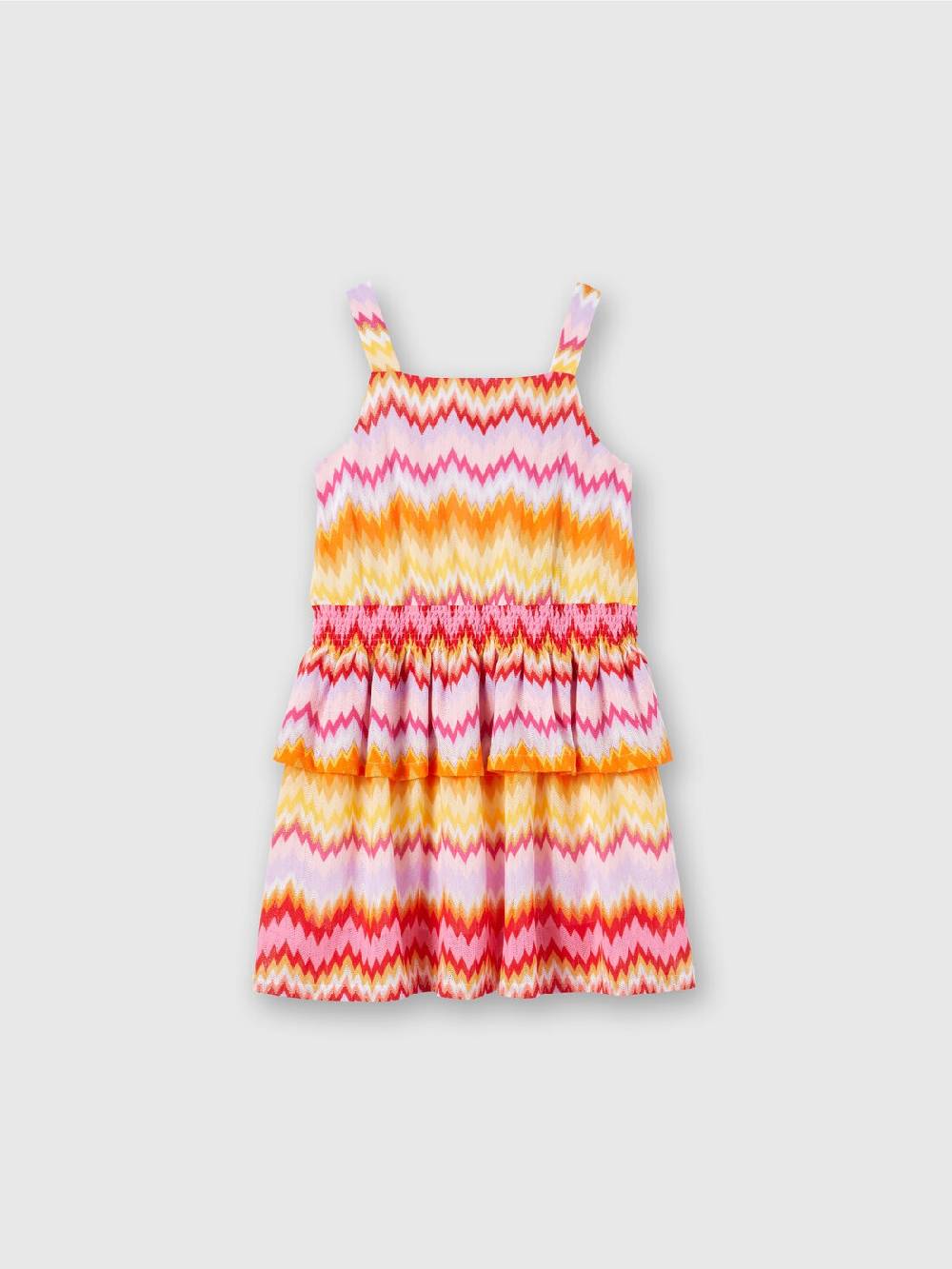 Missoni Abito in misto cotone zig zag