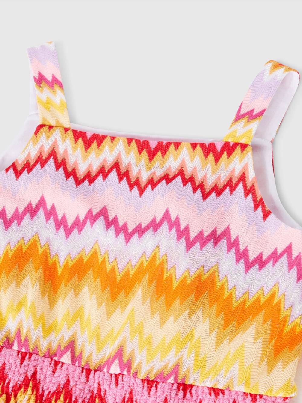 Missoni Abito in misto cotone zig zag Sottocosto