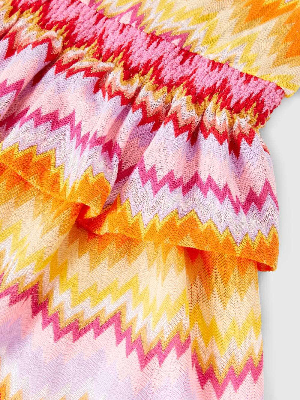 Missoni Abito in misto cotone zig zag Sottocosto