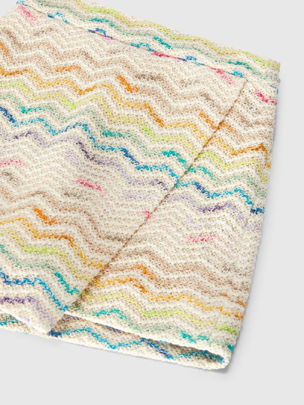 Missoni Gonna a portafoglio in misto cotone zig zag Convenienza