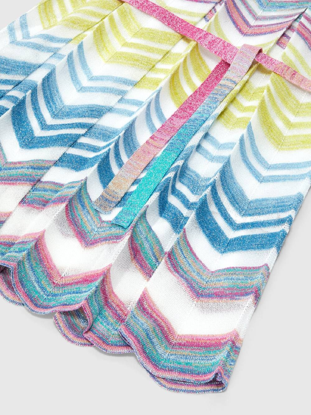 Missoni Abito in maglia di misto viscosa zig zag con lamé Novità