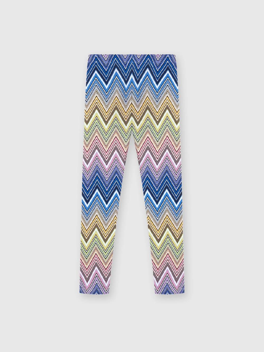 Missoni Leggings in cotone chevron
