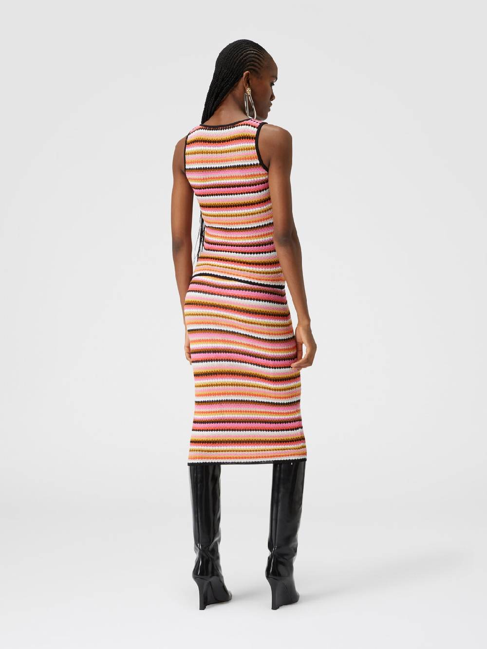Missoni Gonna midi in cotone e viscosa zig zag Italy