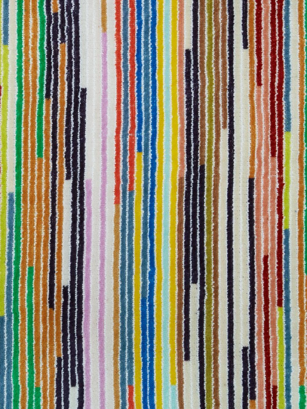 Missoni Accappatoio Melody in spugna di cotone a righe verticali Italia