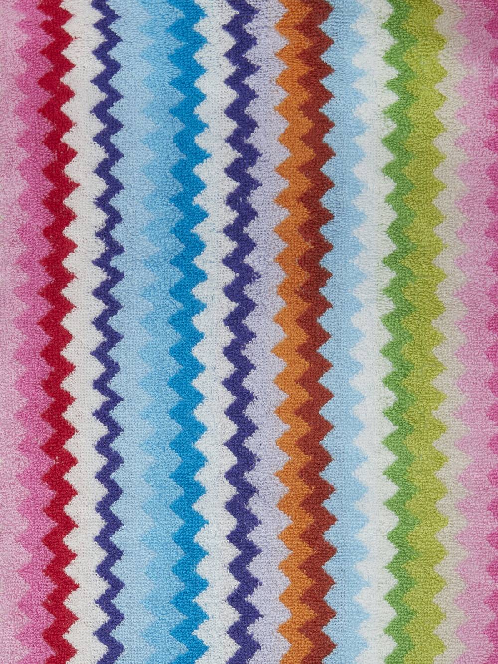 Missoni Set 5 pezzi di asciugamani da bagno Riverbero in spugna di cotone zig zag Vendita