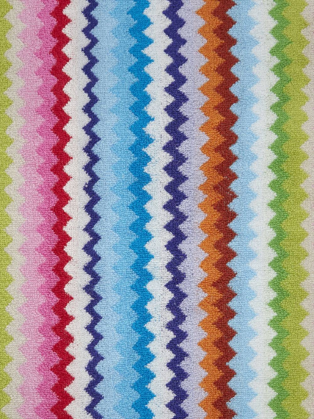 Missoni Set 3 pezzi di asciugamani da bagno Riverbero in spugna di cotone zig zag Spedizione Gratuita
