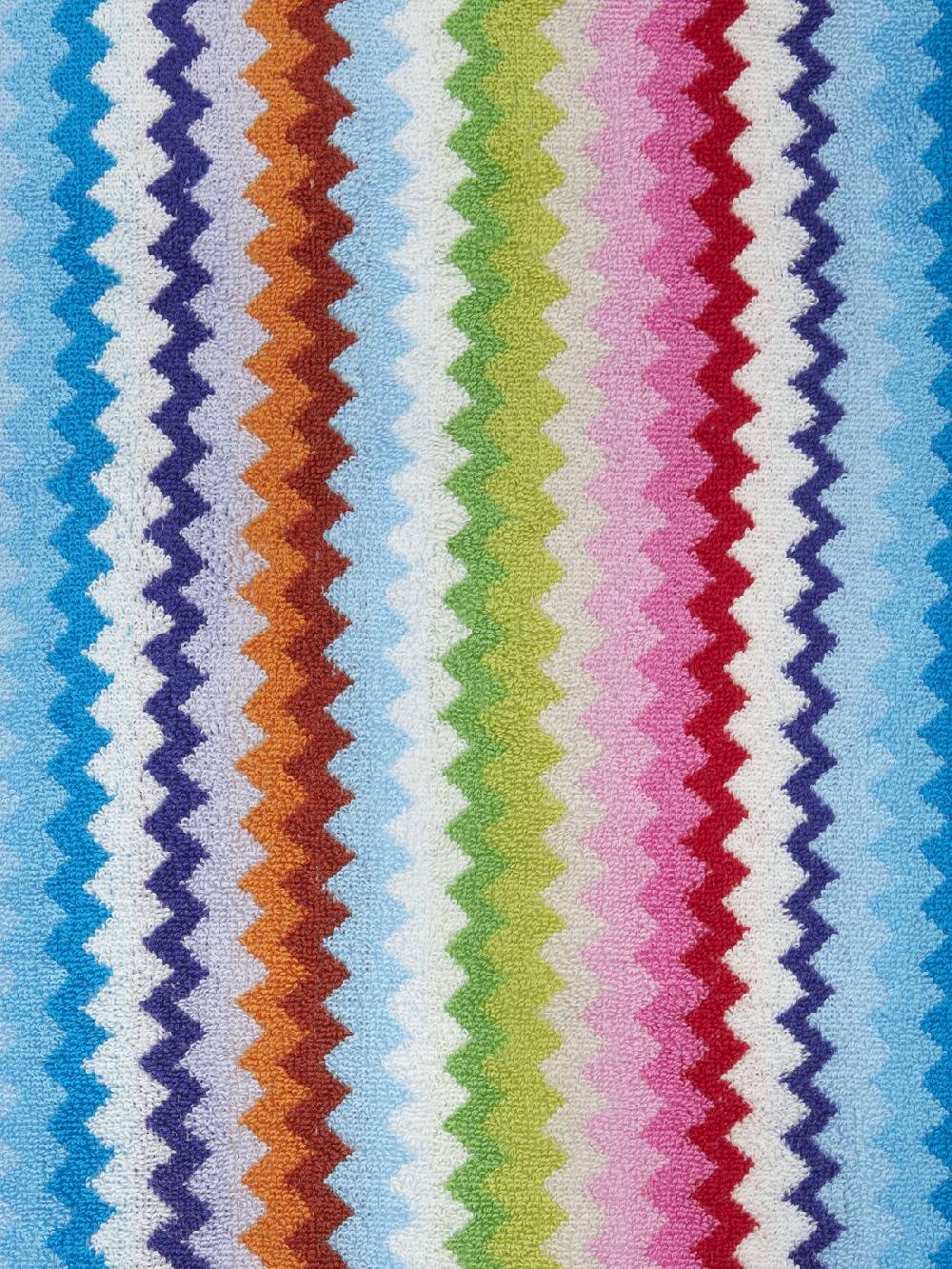 Missoni Telo da bagno 150x100 cm Riverbero in spugna di cotone zig zag Pezzi Unici