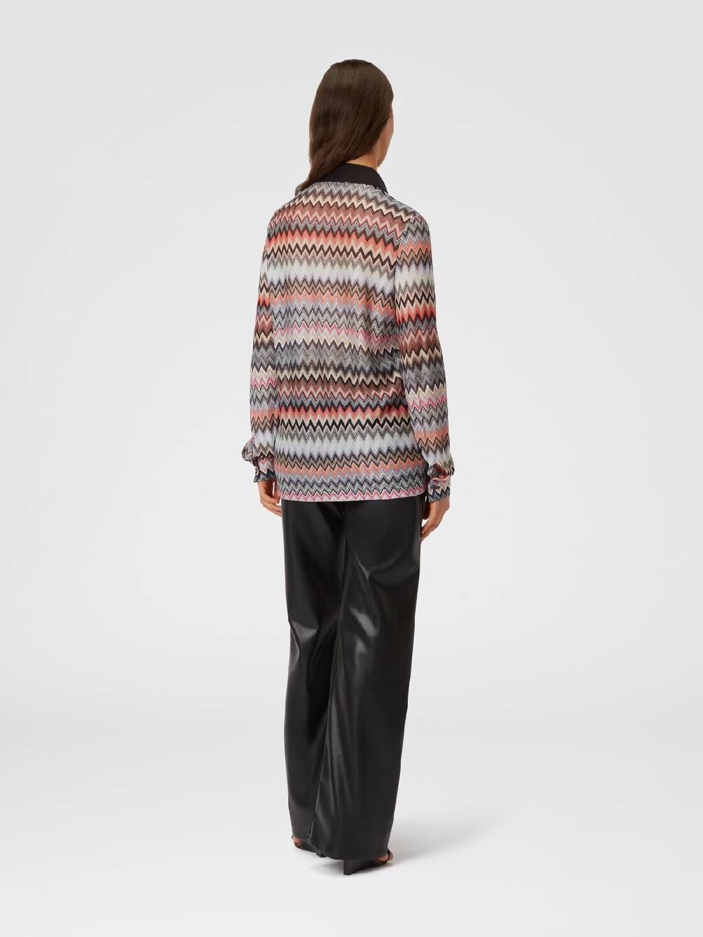 Missoni Camicia in cotone e viscosa zig zag Sottocosto