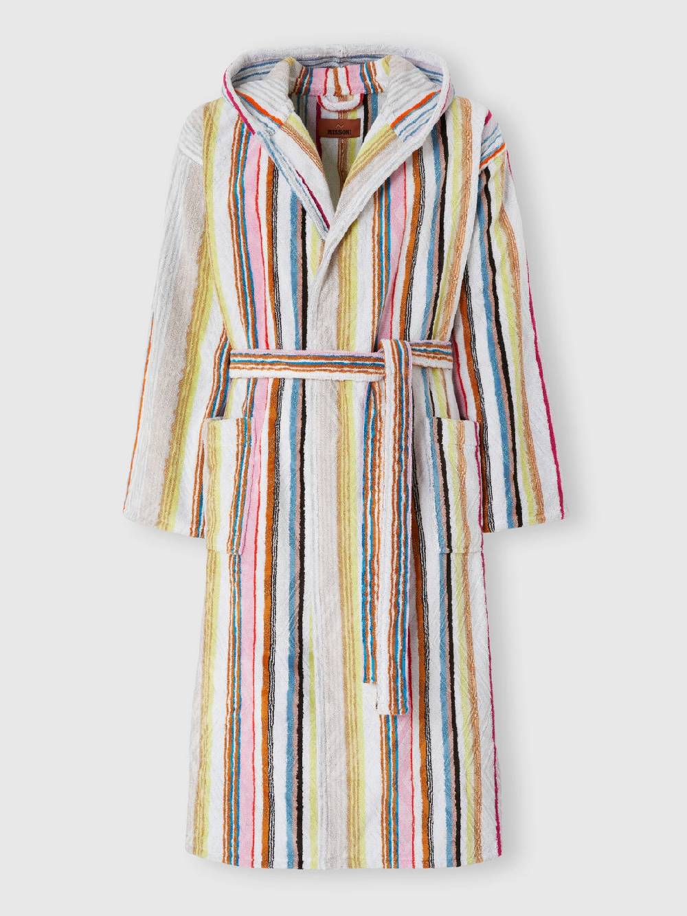 Missoni Accappatoio Moonshadow in spugna di cotone con lurex Presa