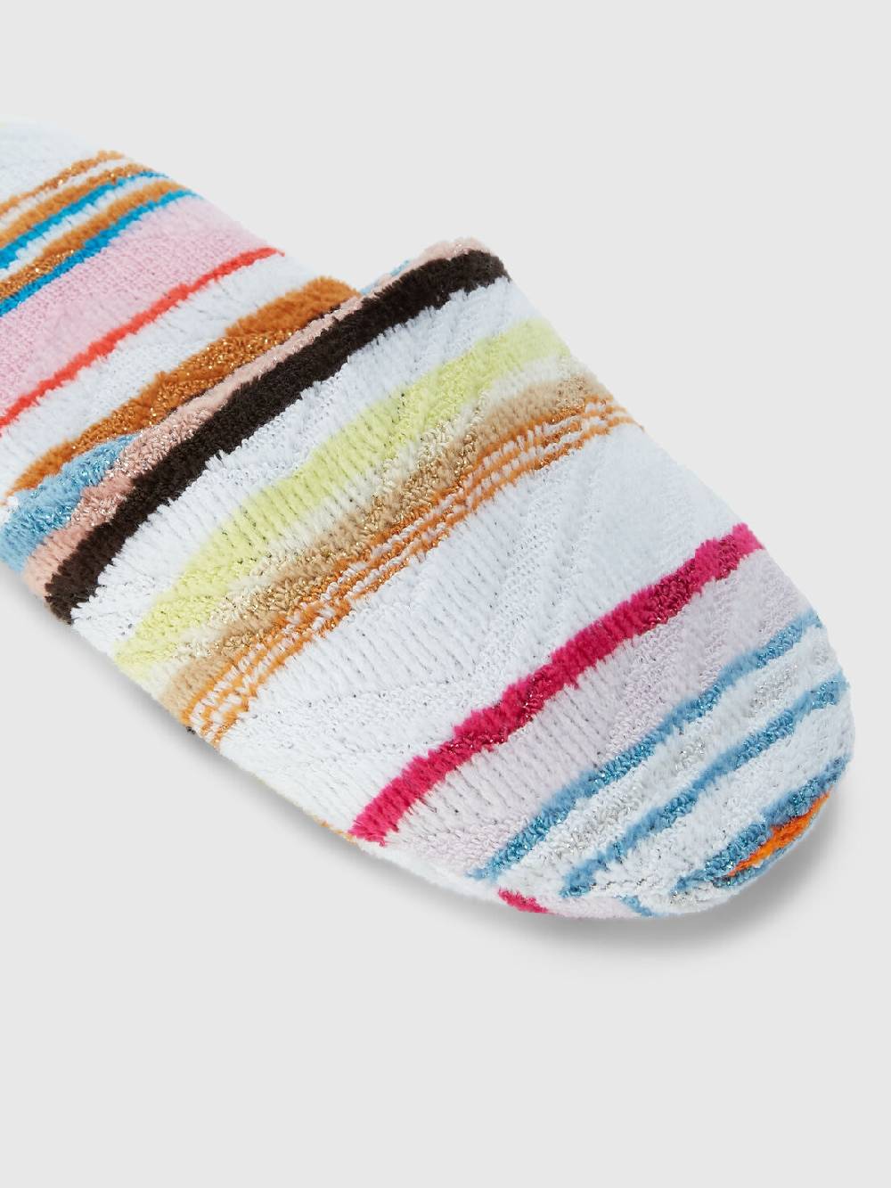 Missoni Pantofole Moonshadow in spugna di cotone con lurex Offerta