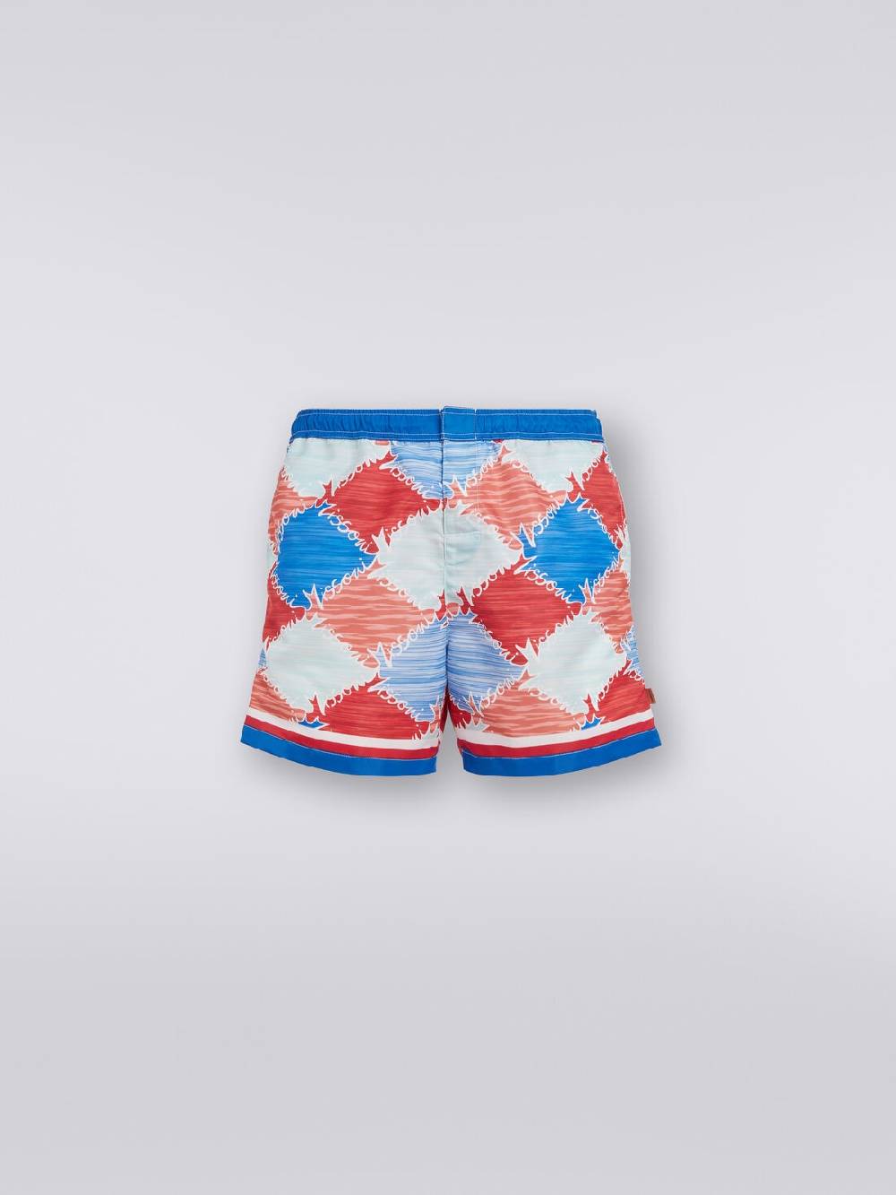 Missoni Boxer mare in nylon fiammato con logo Offerte