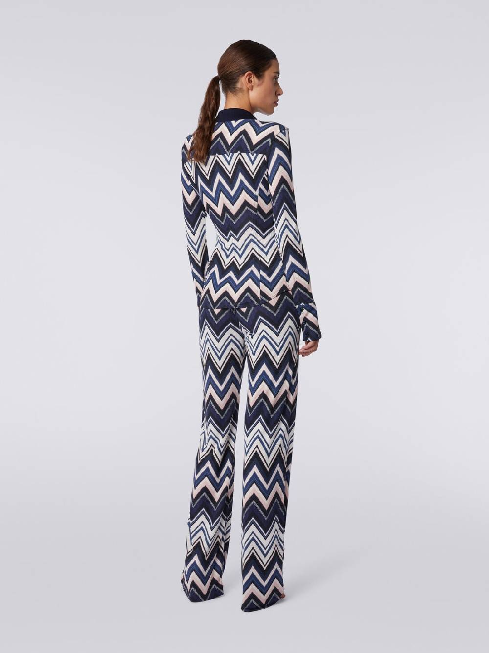 Missoni Camicia in viscosa con stampa zig zag I Più Venduti