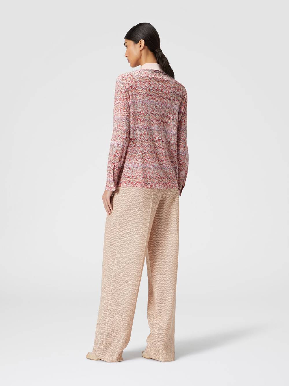 Missoni Camicia in misto viscosa lamé Vendite Flash