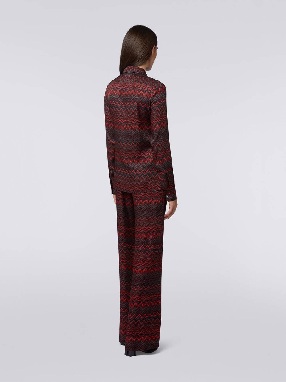 Missoni Camicia in viscosa jacquard a zig zag Negozio
