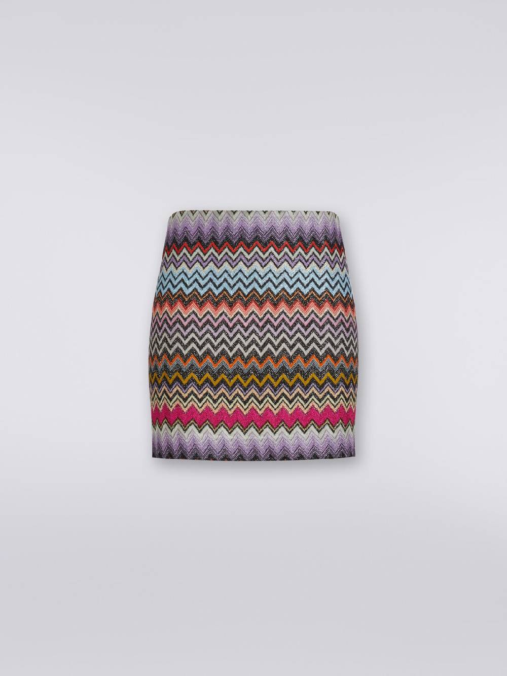 Missoni Minigonna in viscosa zig zag con lurex Soddisfazione Garantita